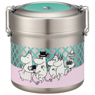 Skater Stainless Vacuum Insulated Lunch box - Moomin 600ml 